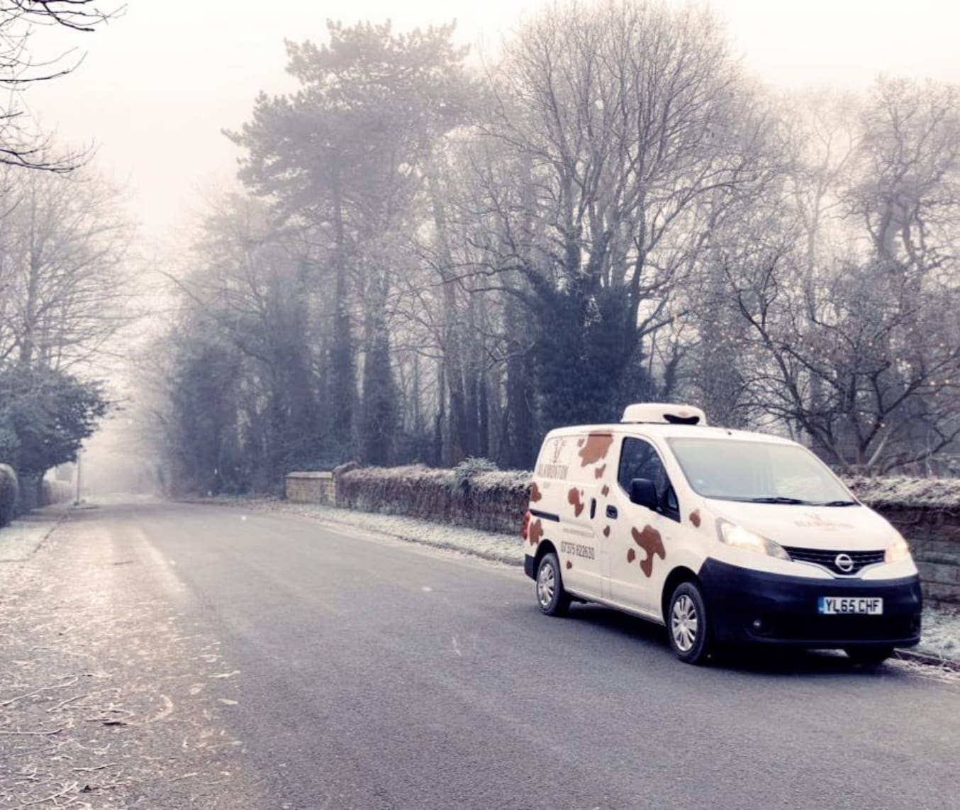 Alkmonton Dairy electric van