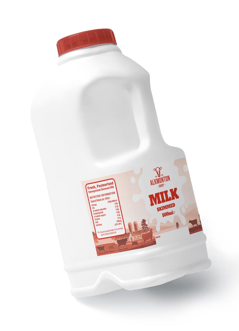 Plastic bottle clearance for milk