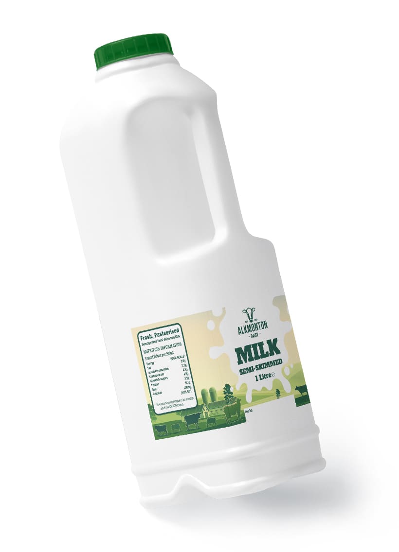 Semi skimmed milk 1L