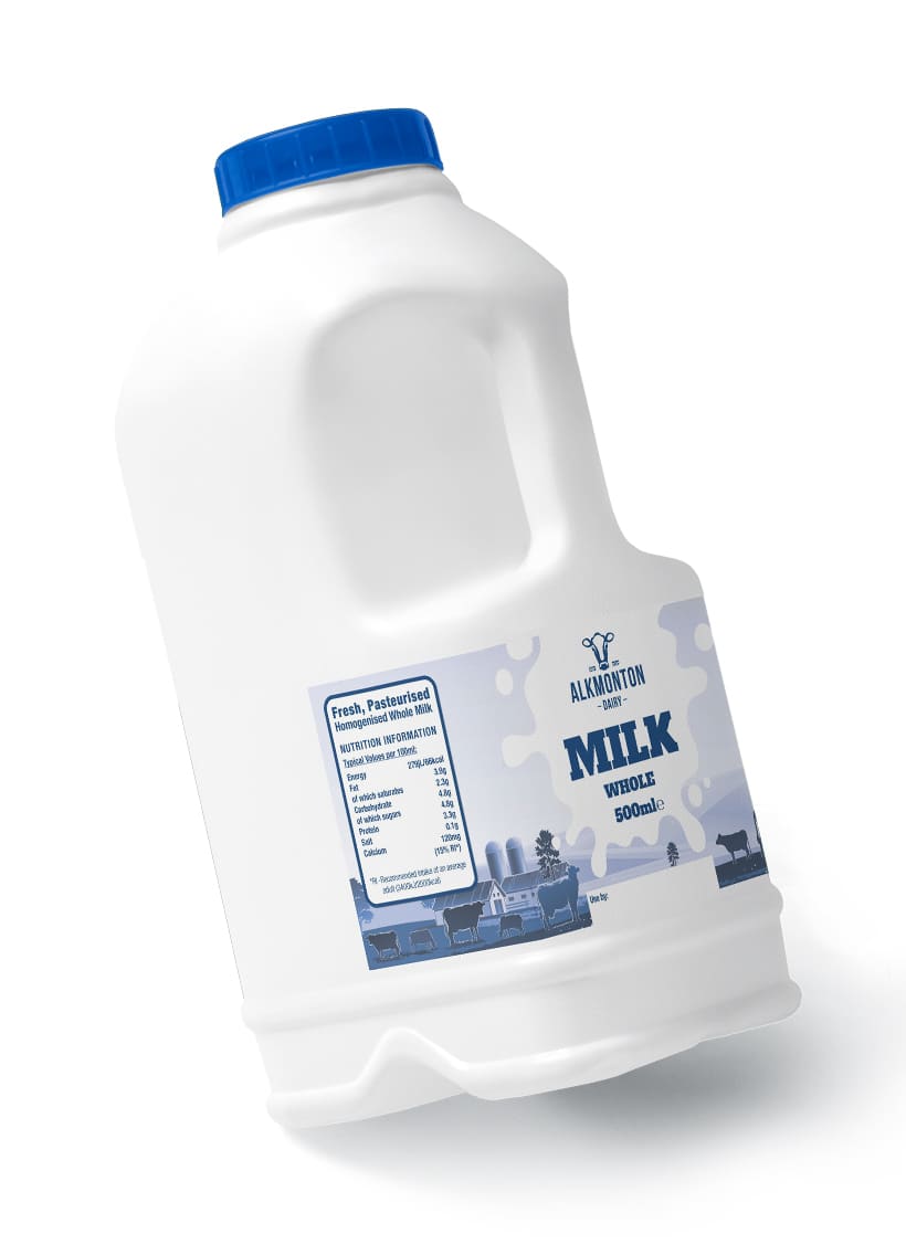 Whole milk 500ml