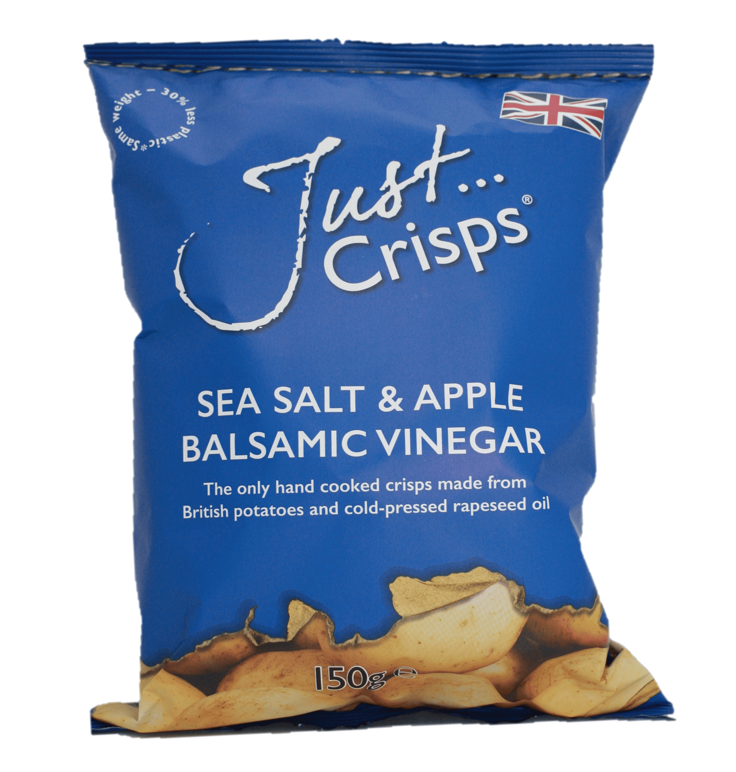 Just crisps- salt and vinegar