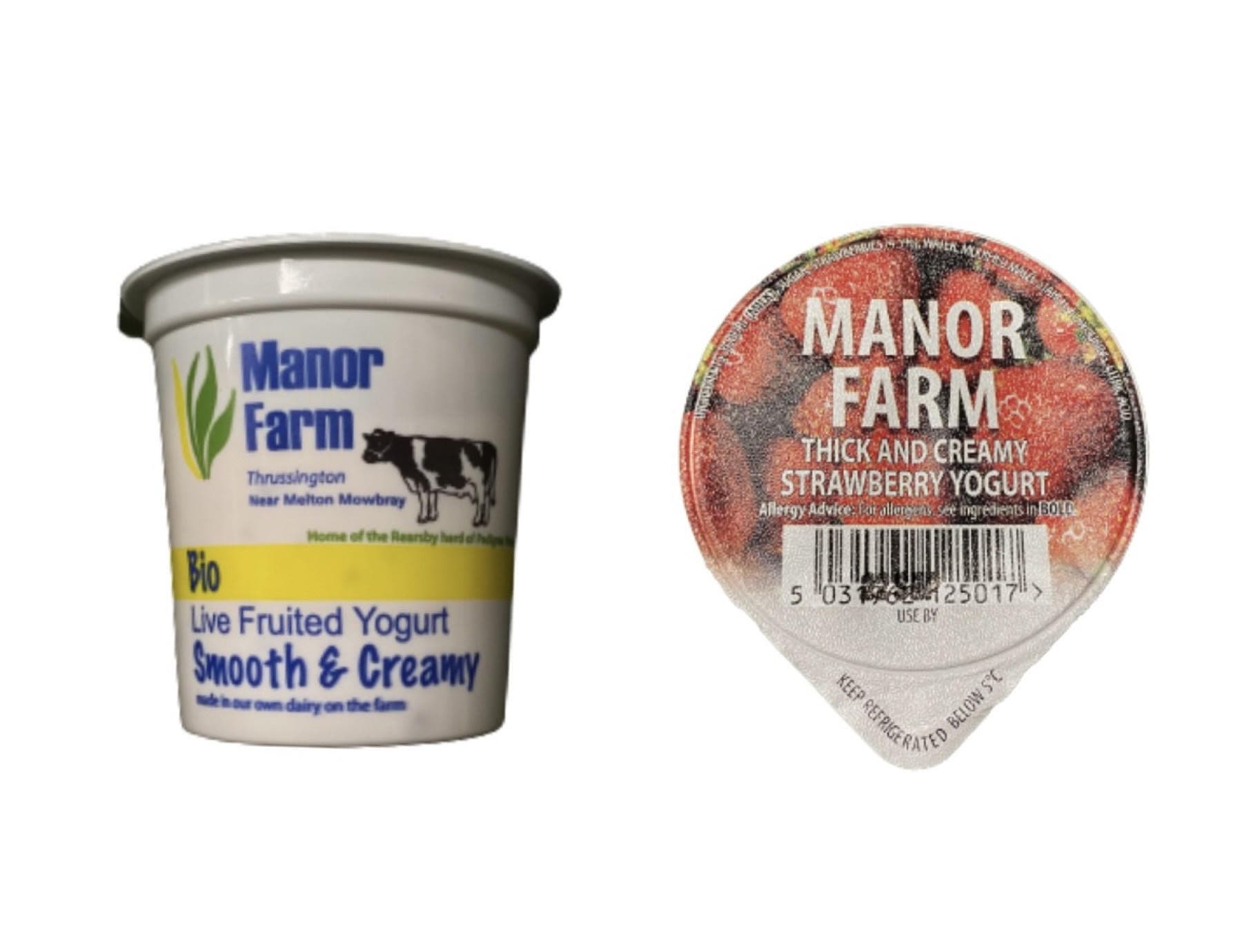 Manor farm yoghurt- strawberry